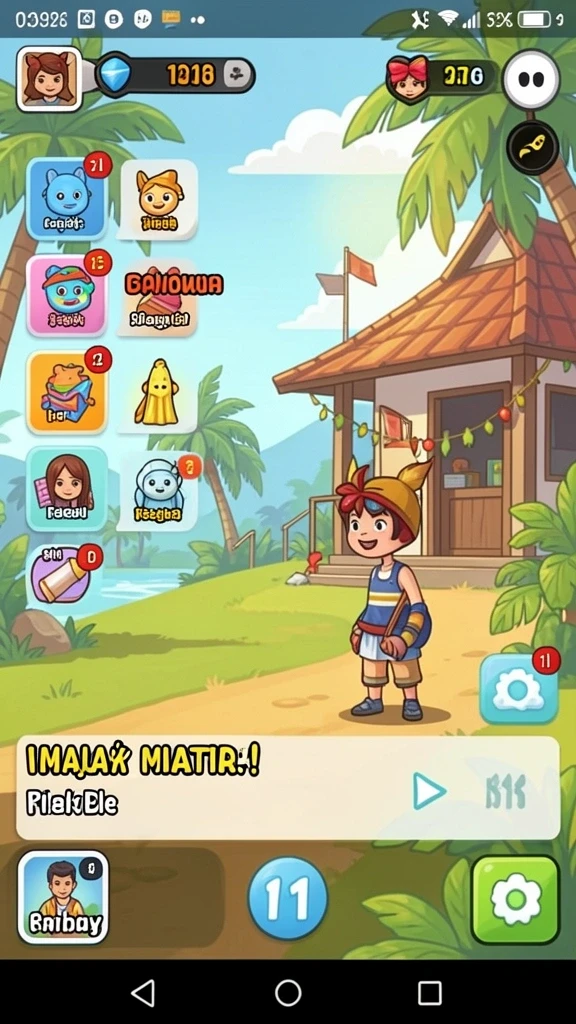 Fitur permainan yang beragam dan inovatif.