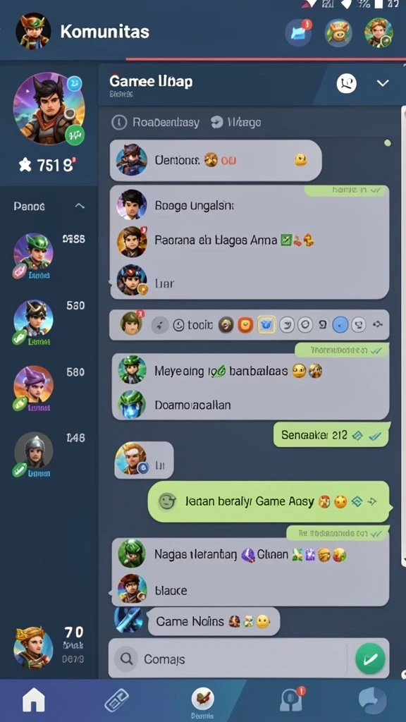 Tampilan menarik antarmuka pengguna AIFA66.