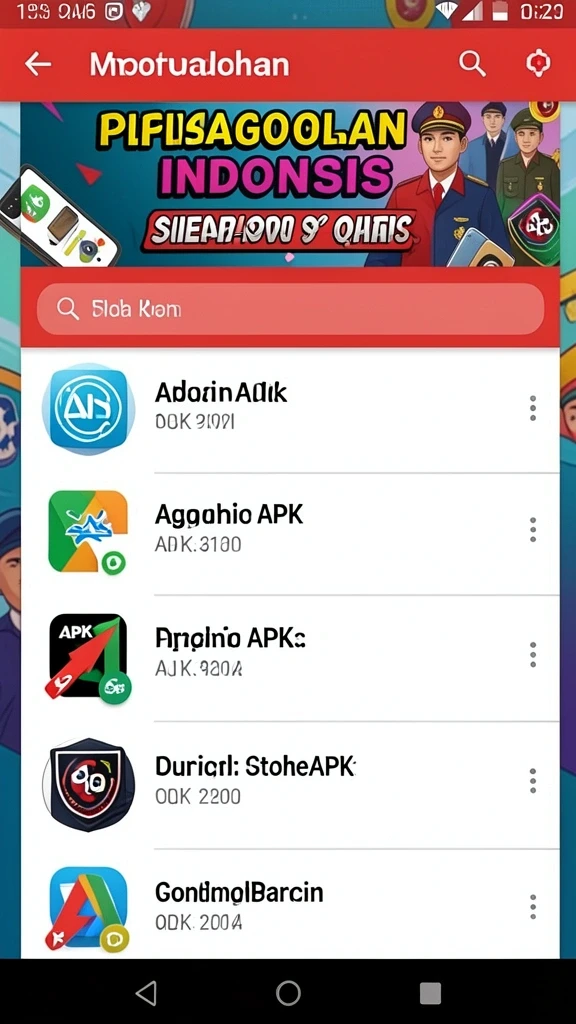 Screenshot ini menunjukkan antarmuka utama aplikasi AJAIB88.