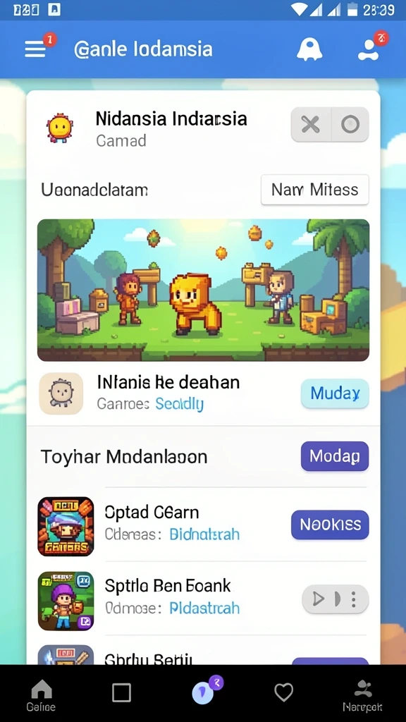 Antarmuka pengguna yang menarik dan mudah dinavigasi.