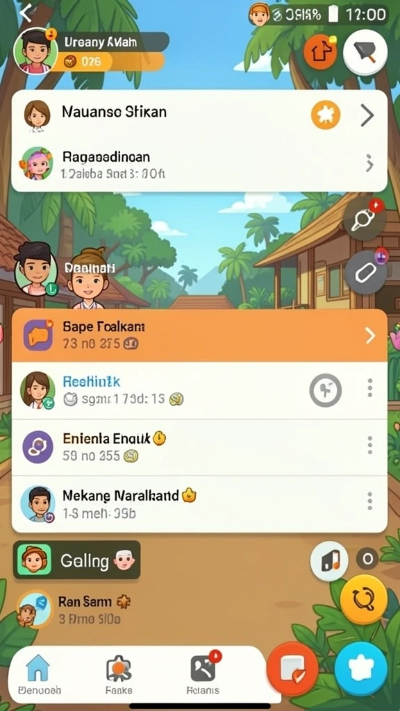 Visual menakjubkan dari dunia game yang luas.