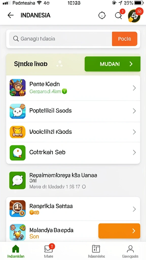 Event dan turnamen dengan hadiah menarik.