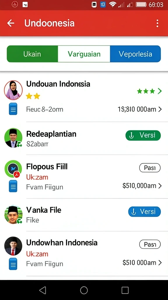 Tantangan menarik di setiap level permainan.
