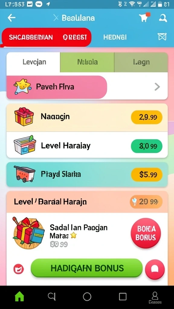 Deskripsi screenshot dengan karakter yang dapat dikustomisasi sesuai keinginan.