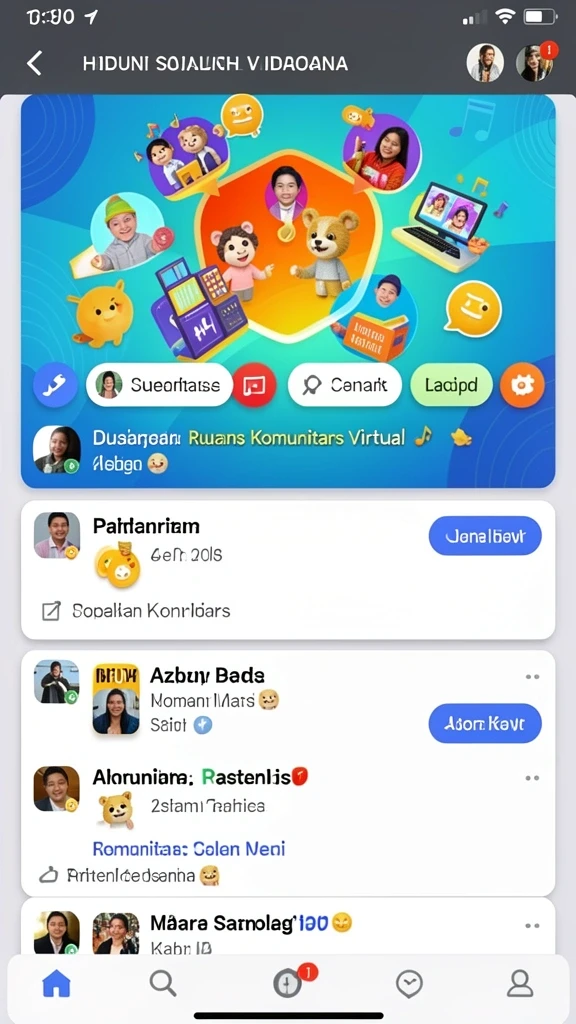 Tampilan antarmuka yang menarik dan mudah digunakan.