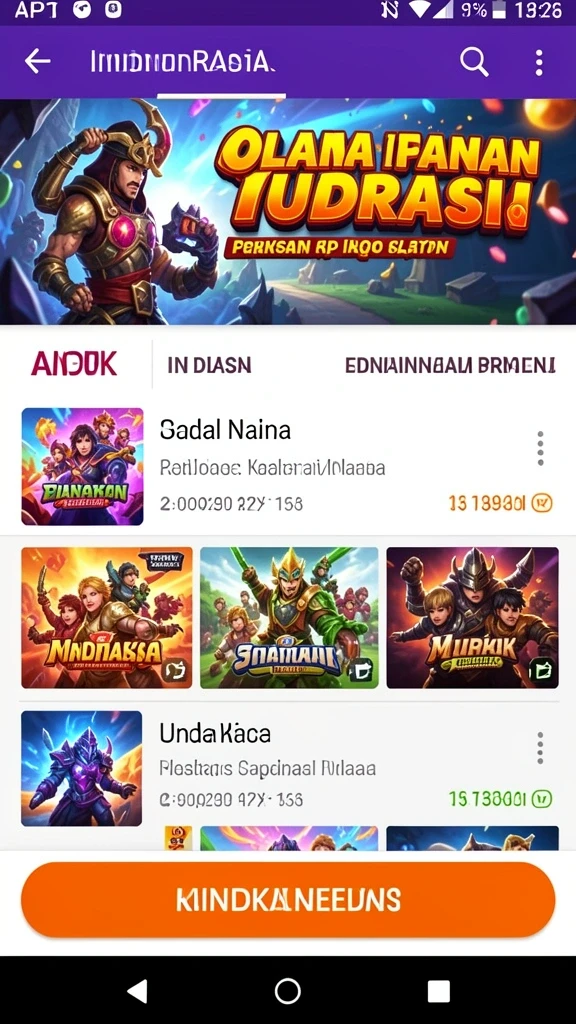 Tampilan antarmuka yang menarik dan intuitif.