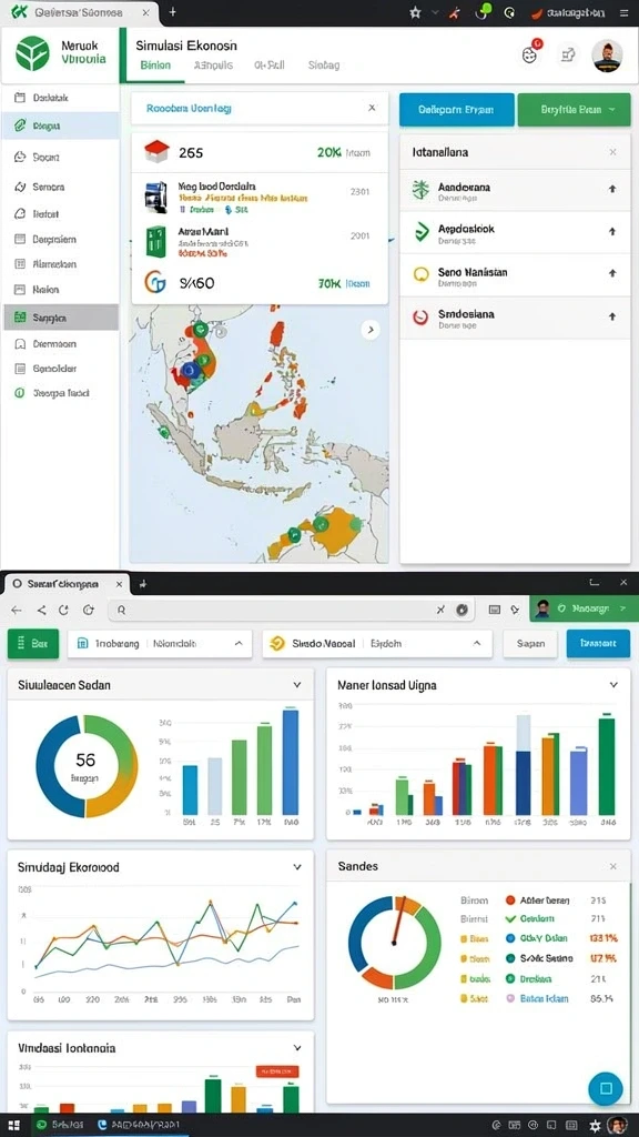 Pengaturan mode multiplayer untuk bermain bersama teman.