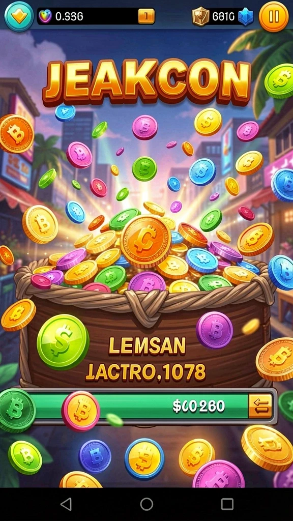 Tampilan utama game dengan desain yang menarik.