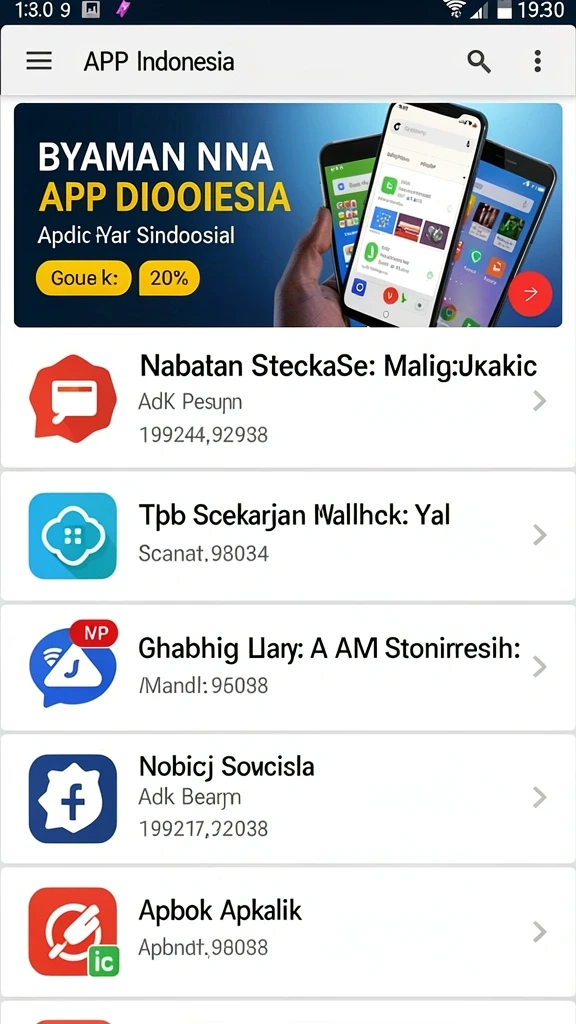 Tampilan antarmuka yang intuitif dan menarik.