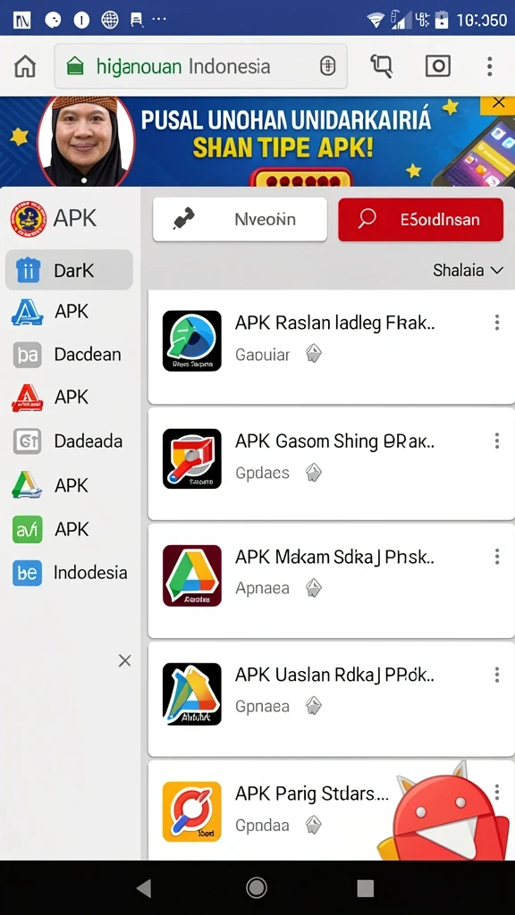 Tampilan antarmuka yang menarik dan user-friendly.