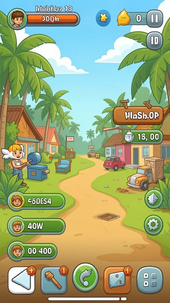 Screenshot kedua menampilkan tema slot yang unik dan menarik.