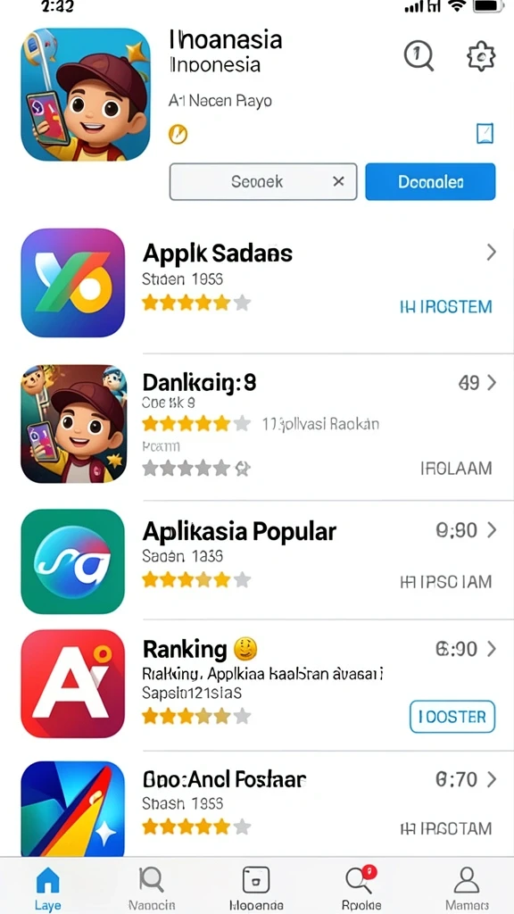 Tampilan antarmuka yang menarik dan mudah digunakan.