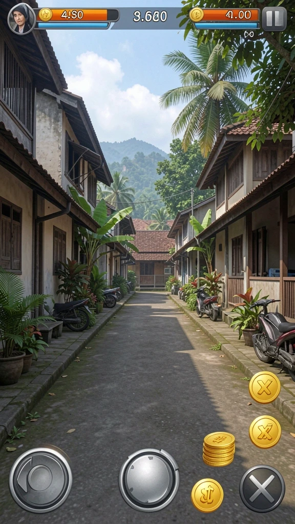 Karakter yang bisa dikustomisasi sesuai keinginan pemain.