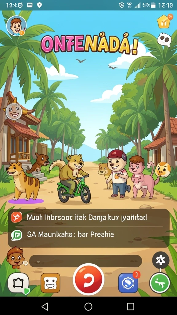 Tampilan antarmuka yang intuitif dan menarik.