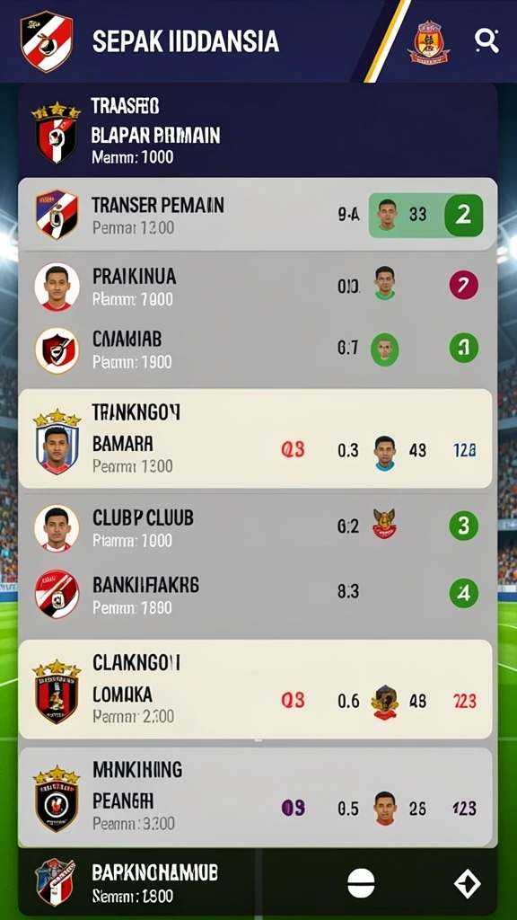 Tampilan antarmuka utama MPO08 yang menarik.