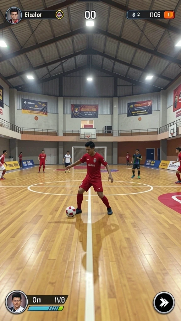 Tangkapan layar menunjukkan mode multiplayer yang seru.
