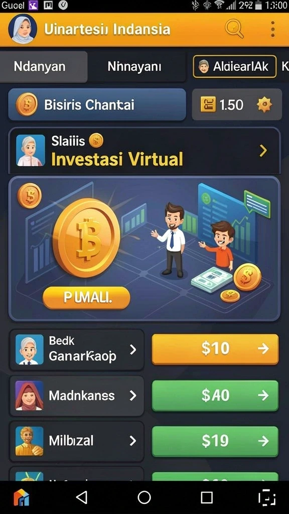 Beragam pilihan permainan yang seru dan menarik.