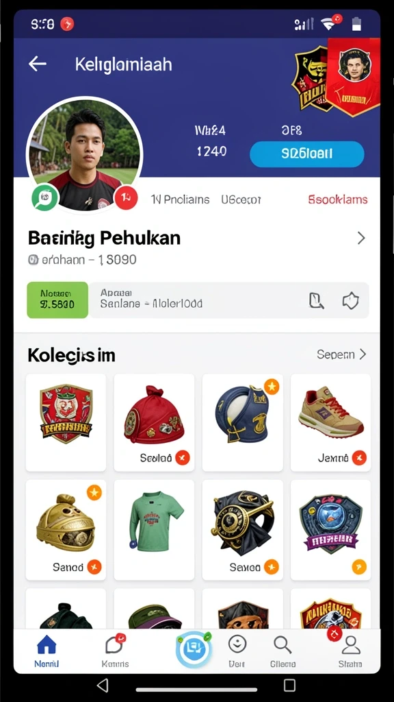 Karakter unik dengan kemampuan beragam dan menarik.