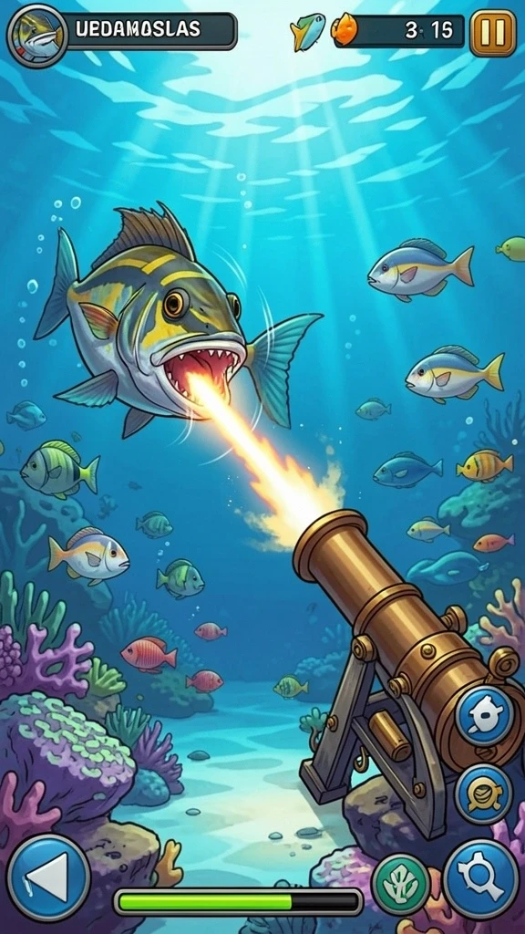 Tantangan menarik di setiap level permainan.