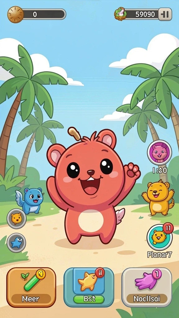 Fitur multiplayer yang memungkinkan bermain dengan teman.