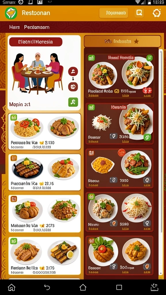 Grafis karakter yang menarik dan detail.