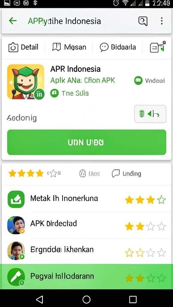 Beragam pilihan permainan yang menghibur dan menarik.