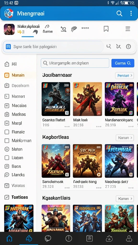 Berbagai pilihan permainan menanti Anda.