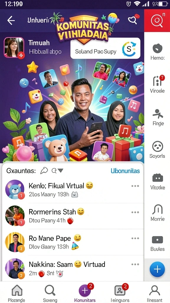 Antarmuka pengguna yang sederhana dan mudah dinavigasi.