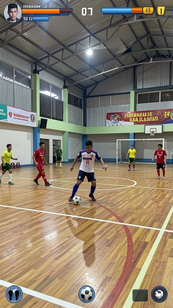 Fitur interaktif yang mendukung pengalaman bermain lebih seru.