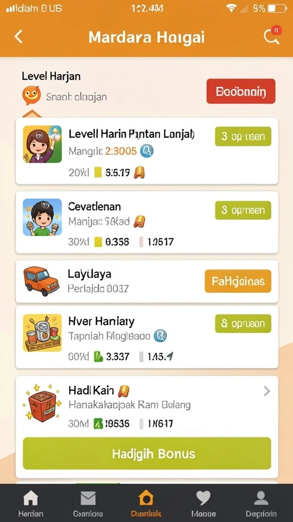 Screenshot menampilkan grafis yang memukau dari lingkungan permainan.