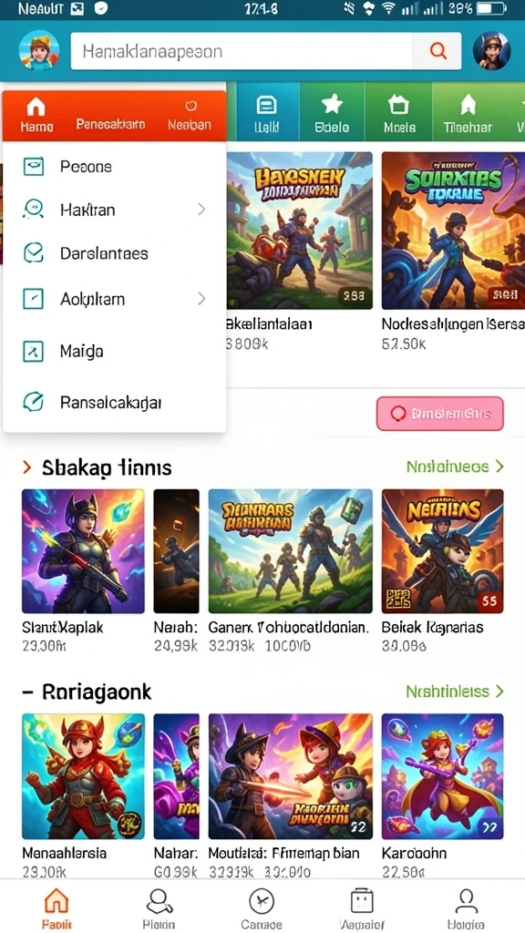 Gambaran misi yang menantang dengan pemandangan menakjubkan.