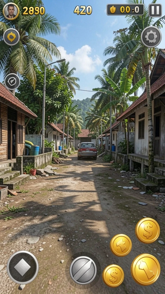 Setiap level menawarkan tantangan unik dan mendebarkan.